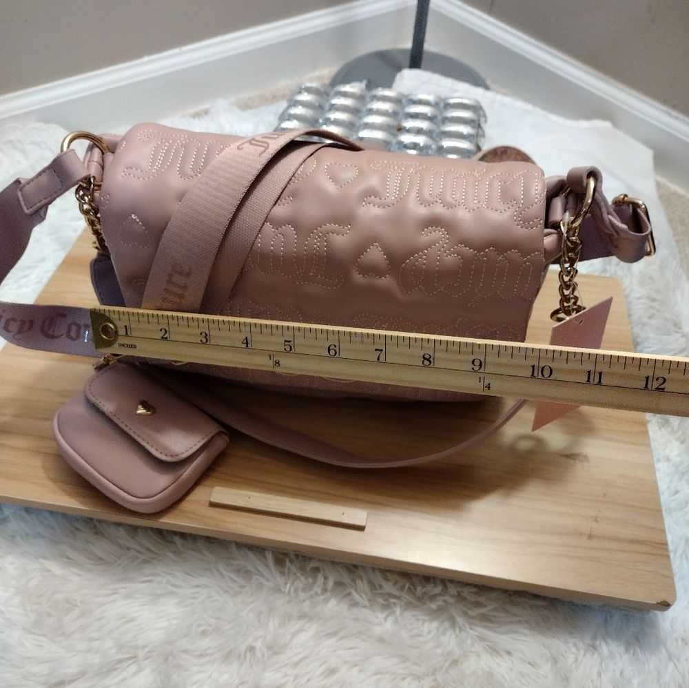Juicy Couture Pink π©·β¨ League Large Flap Purse (Multi Strap) π - Picture 5 of 11